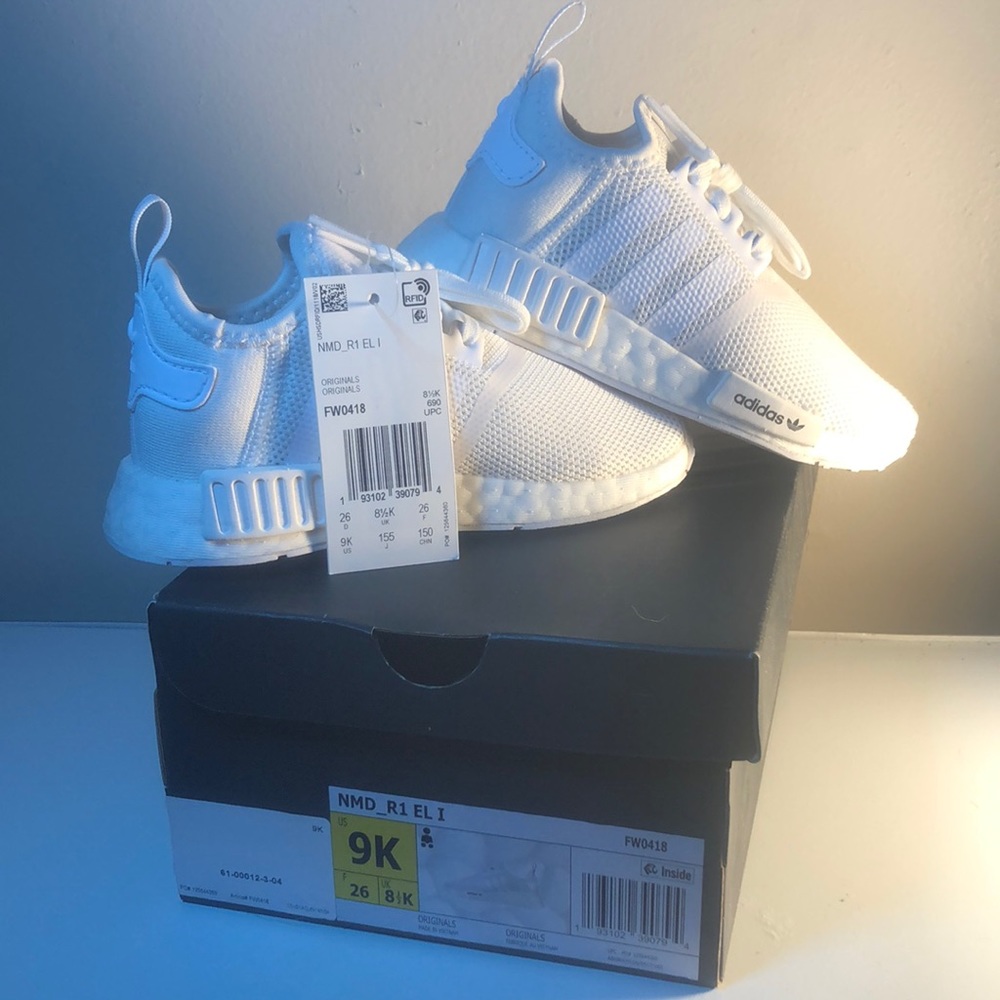 9 in kids brand new adidas NMD with box!
